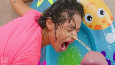 Cover for 'PISS DRINKING SPEWING ANAL Breiny Zoe Pushed To HER LIMITS'